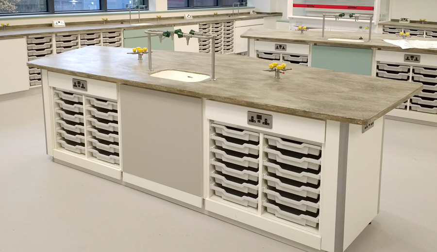 Science laboratory furniture systems S+B