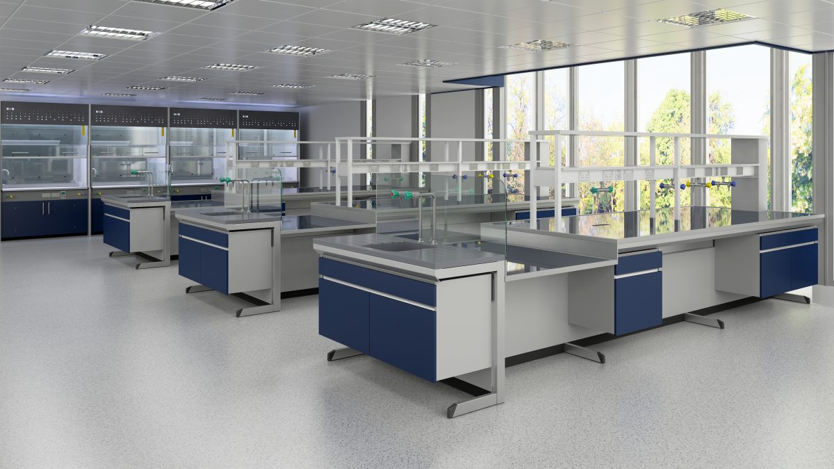 Laboratory furniture by S+B