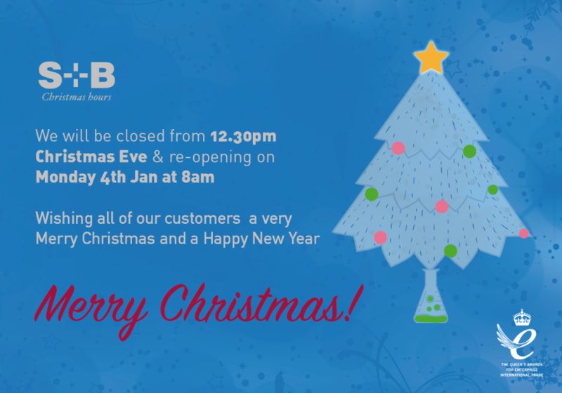 S+B Christmas Hours