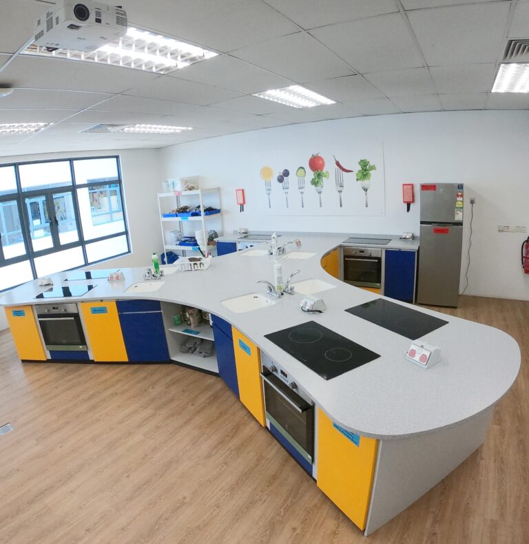 British International School Kuala Lumpur Food Tech furniture