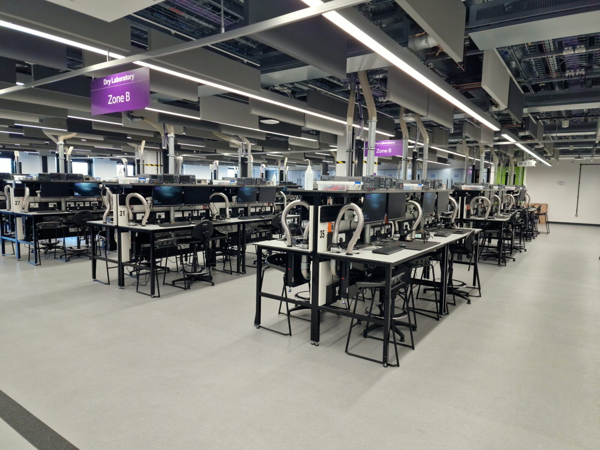 The University of Manchester MECD Teaching Laboratories S+B