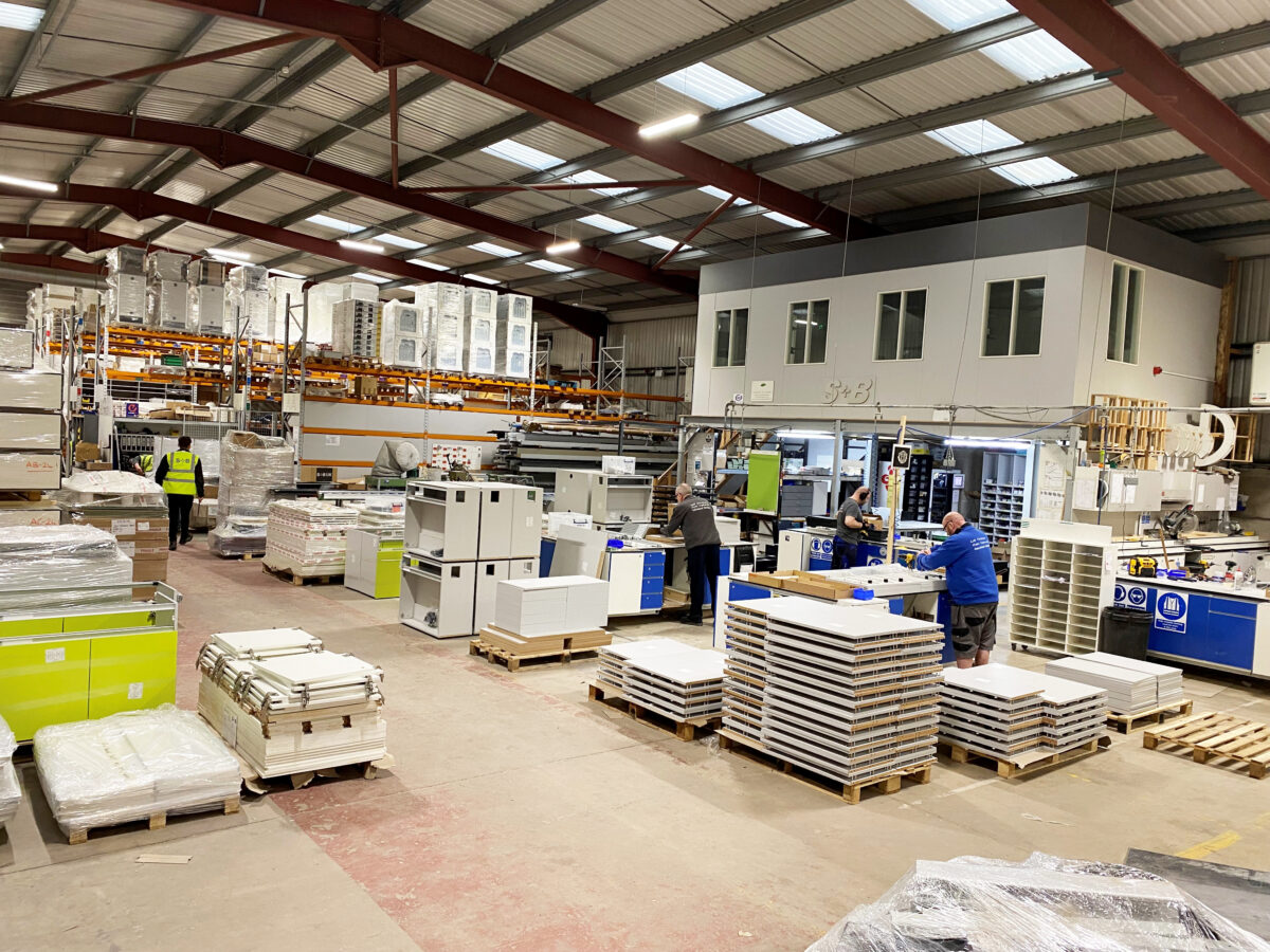 S+B UK Furniture Manufacturing Facility