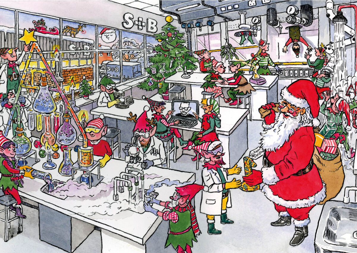 S+B Christmas Card 2024