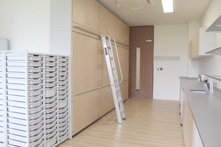 School Science Prep Room Storage
