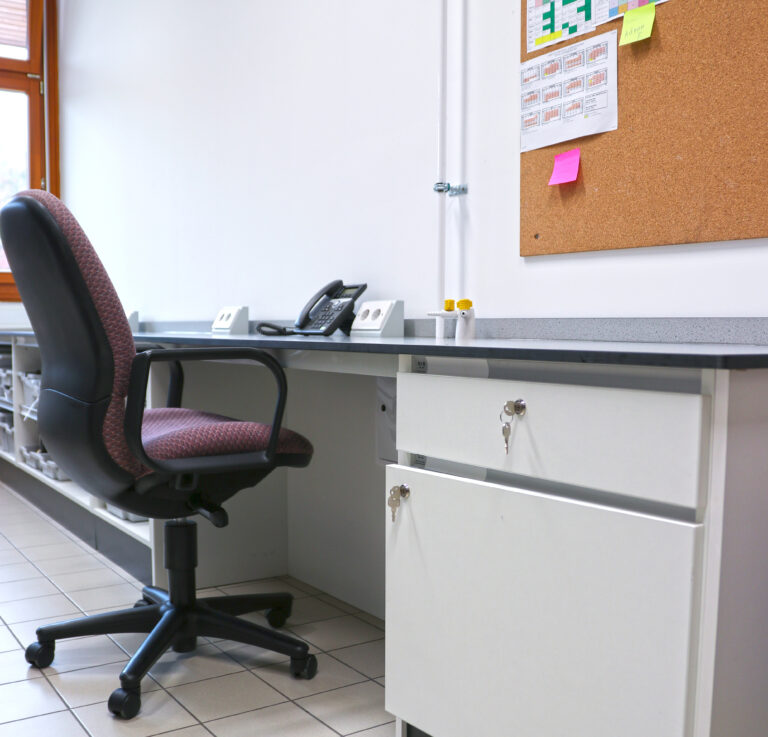 School Science Prep Room Office Area